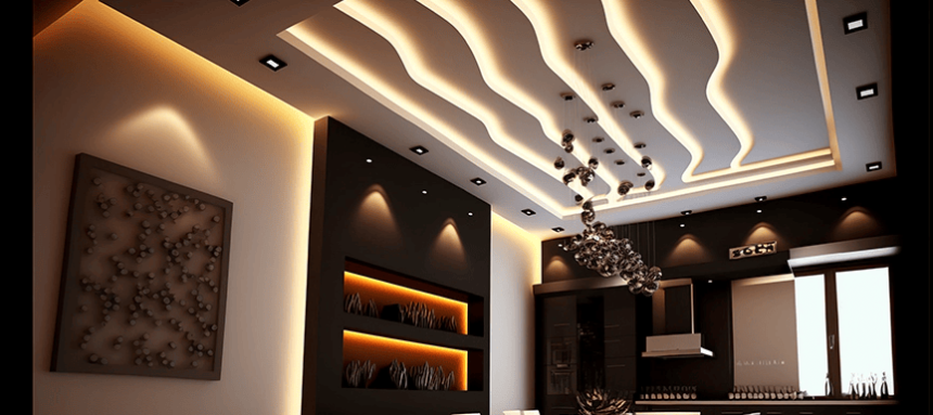 কলকাতায় জিপসাম ফালস সিলিং ডিজাইন – Creative Interior এর নকশায় আপনার ঘর হোক অসাধারণ