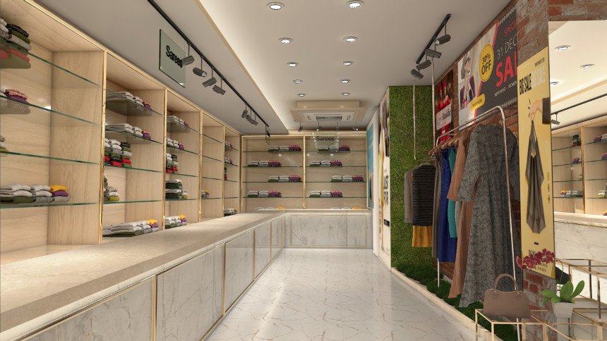 Boutique Interior Design in Kolkata – Elevate Your Brand with Creative Interior Office